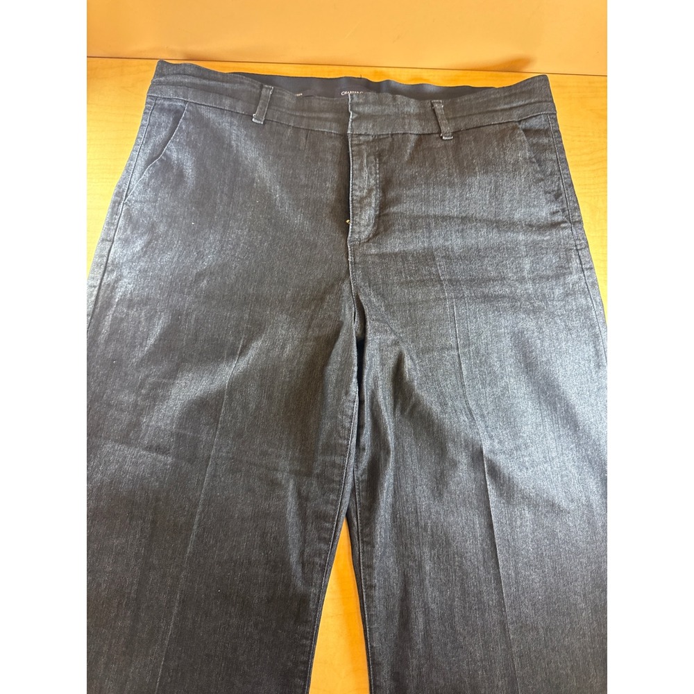 Charter Club Men Dark Wash Trouser Pants Blue Size 16 Dress‎ Casual Denim Look